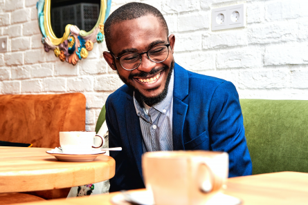 Café y felicidad