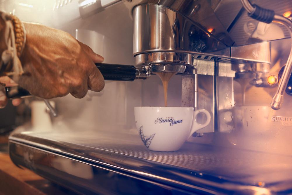 máquina espresso