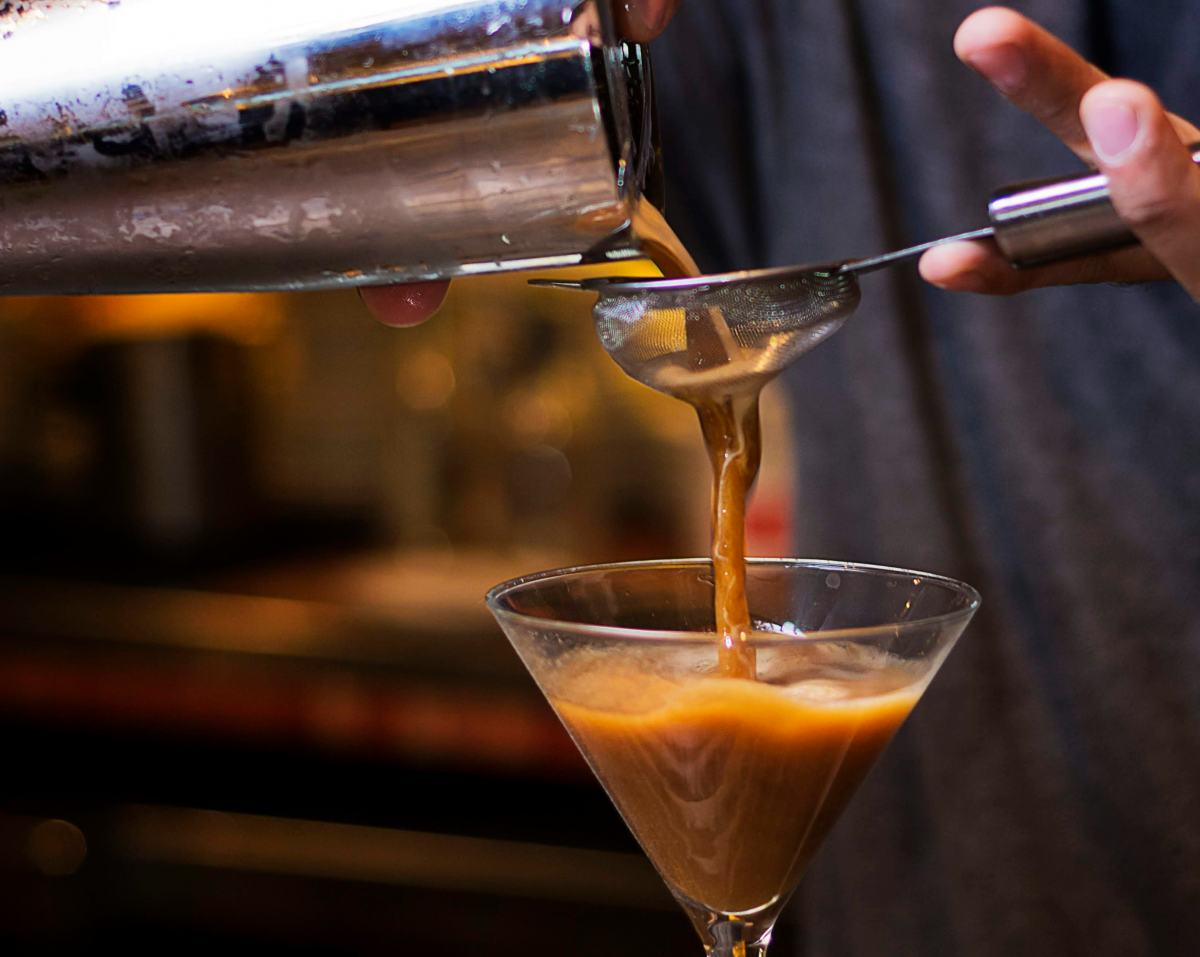 Cocktail café